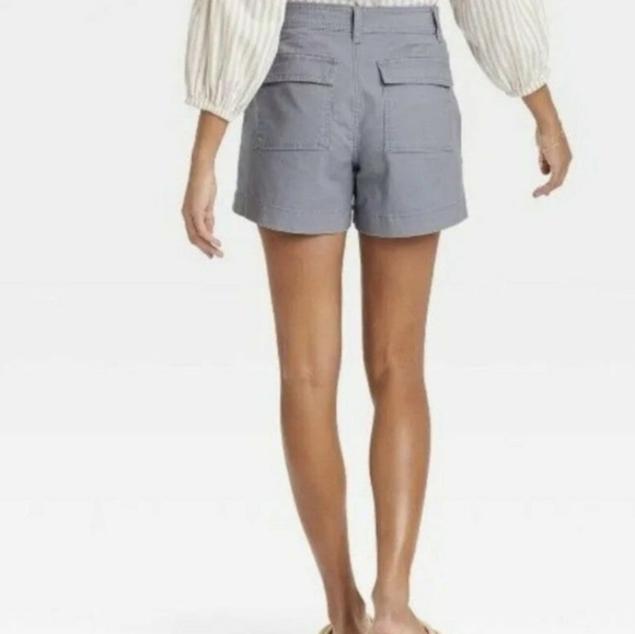 NWT WOMEN'S A NEW DAY HIGH RISE UTILITY SHORTS PLUS SIZE - Picture 2 of 9